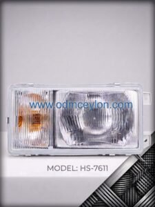 Nissan Urvan E24 replacement halogen headlight assembly Front view of Nissan Caravan QD headlight NS08-0301 12V plastic headlight housing for Nissan Urvan 1986-2000 Aftermarket headlamp replacement for Nissan Urvan E24 van D1R halogen head light for Nissan Caravan QD front repair