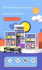 Glass Cleaning Anti-Fog Wipes 100pcs Set - Image 4