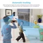 Dual Screen Wi-Fi 360° Smart Security Camera (White) - Image 11