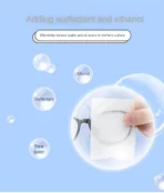 Glass Cleaning Anti-Fog Wipes 100pcs Set - Image 10