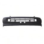 Unpainted front bumper for Toyota Hiace Van Commuter 1993-1994 Dolphin LH172 buffer front bumper replacement HI-92-1051 Plastic clip-on front bumper for Toyota Hiace upgrade Changbang aftermarket front bumper for 1993 Hiace Front view of unpainted Toyota Hiace 1994 bumper assembly