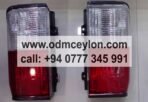 Mazda Bongo tail light set left and right assembly Rear tail lamp replacement for Mazda E-Series E2000 van Mazda Bongo exact fit aftermarket tail light OE SA66-89-669 High-quality ABS plastic rear light assembly for Mazda commercial van Complete pair of rear brake and indicator lights for Mazda Bongo