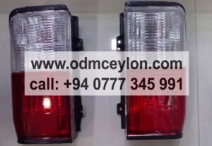 Mazda Bongo tail light set left and right assembly Rear tail lamp replacement for Mazda E-Series E2000 van Mazda Bongo exact fit aftermarket tail light OE SA66-89-669 High-quality ABS plastic rear light assembly for Mazda commercial van Complete pair of rear brake and indicator lights for Mazda Bongo