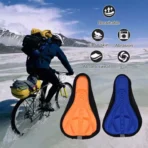 3D Soft Gel Bicycle Seat Cover Padded Bike Saddle Cushion - Image 5