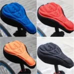 3D Soft Gel Bicycle Seat Cover Padded Bike Saddle Cushion