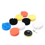 Car Polishing Pad Set Sponge Wool Buffing Kit Drill Adapter - Image 6