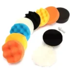 Car Polishing Pad Set Sponge Wool Buffing Kit Drill Adapter - Image 5